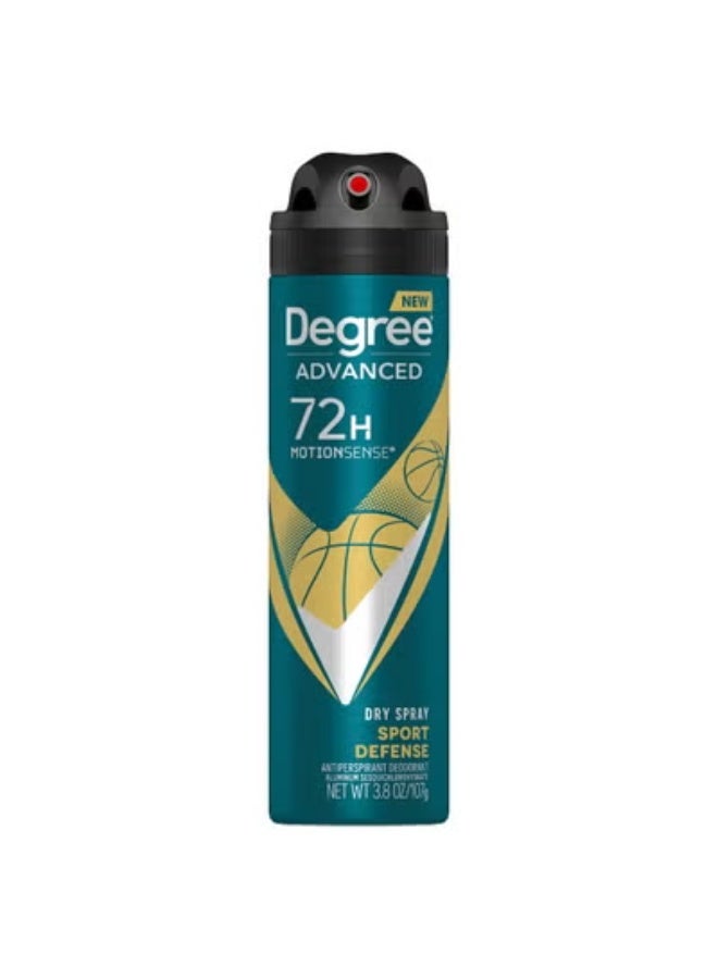 72H MotionSense Sport Defense Deodorant Dry Spray 107 g